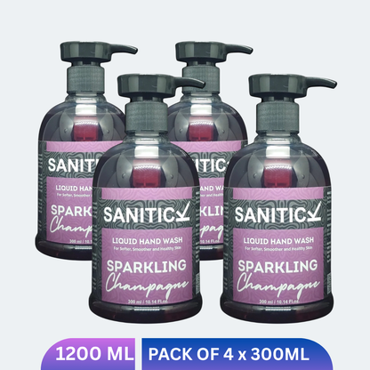 Sparkling Champagne | 1200ml (Pack of 4x300ml)