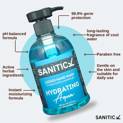 Hydrating Aqua | 600ml (Pack of 2x300ml)