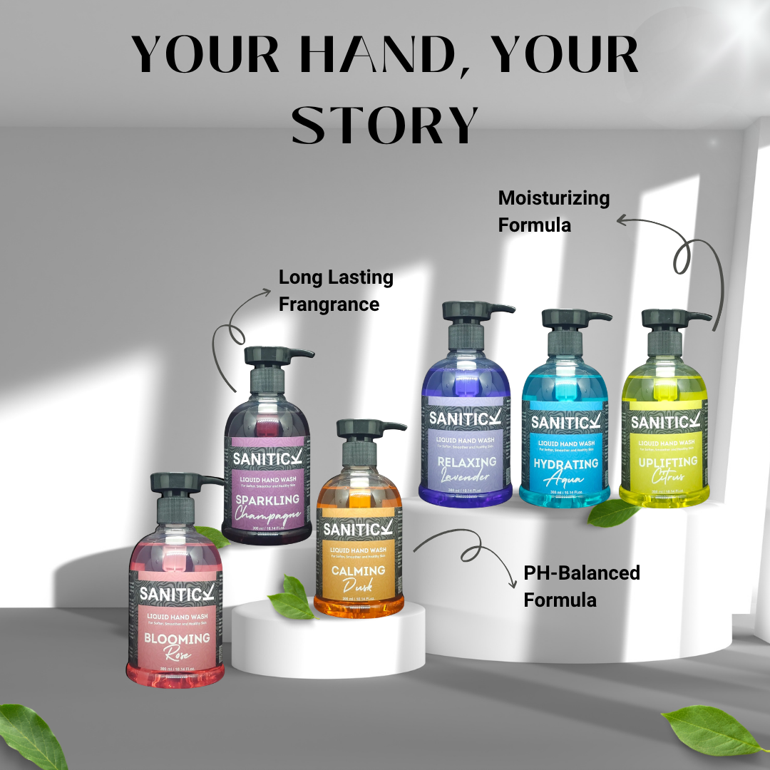 Blooming Rose & Relaxing Lavender | 600ml (Combo Pack of 2x300ml)
