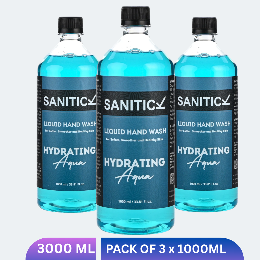 Hydrating Aqua | 3 Litres (Pack of 3x1 Litre)