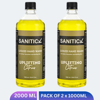 Uplifting Citrus | 2 Litres (Pack of 2x1 Litre)