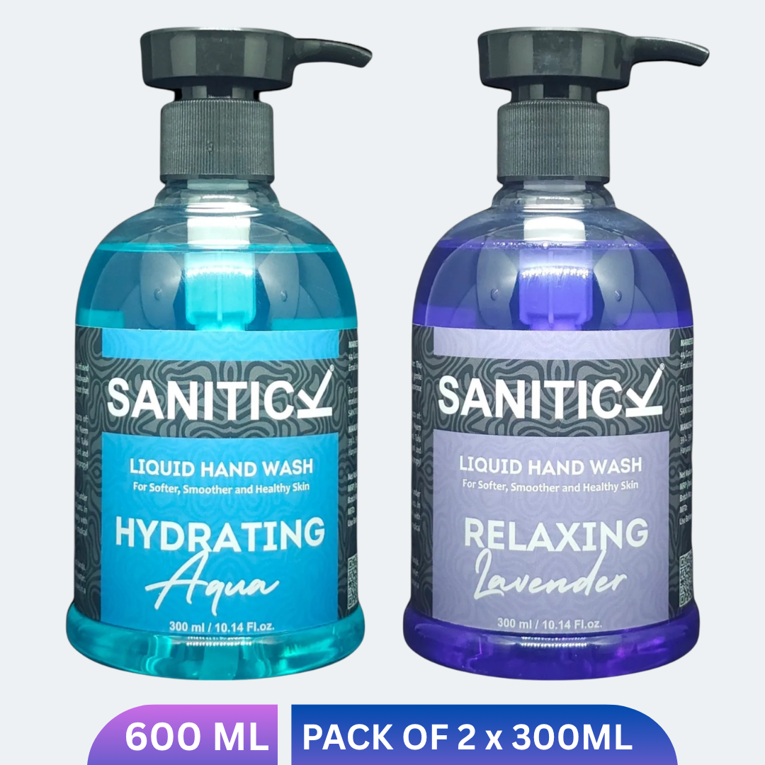 Relaxing Lavender & Hydrating Aqua | 600ml (Combo Pack of 2x300ml)