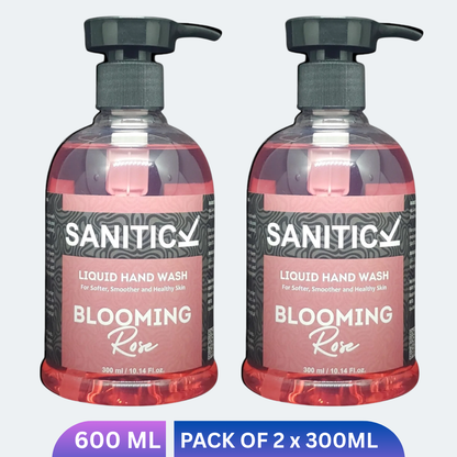 Blooming Rose | 600ml (Pack of 2x300ml)