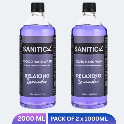 Relaxing Lavender | 2 Litres (Pack of 2x1 Litre)