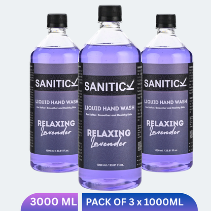 Relaxing Lavender | 3 Litres (Pack of 3x1 Litre)