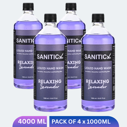 Relaxing Lavender | 4 Litres (Pack of 4x1 Litre)