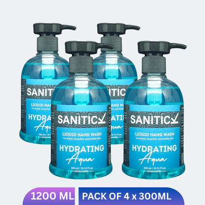 Hydrating Aqua | 1200ml (Pack of 4x300ml)