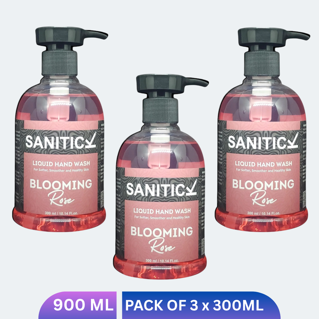 Blooming Rose | 900ml (Pack of 3x300ml)