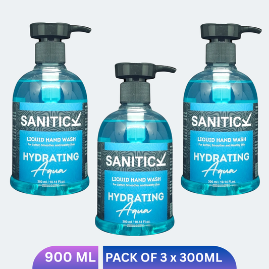 Hydrating Aqua | 900ml (Pack of 3x300ml)