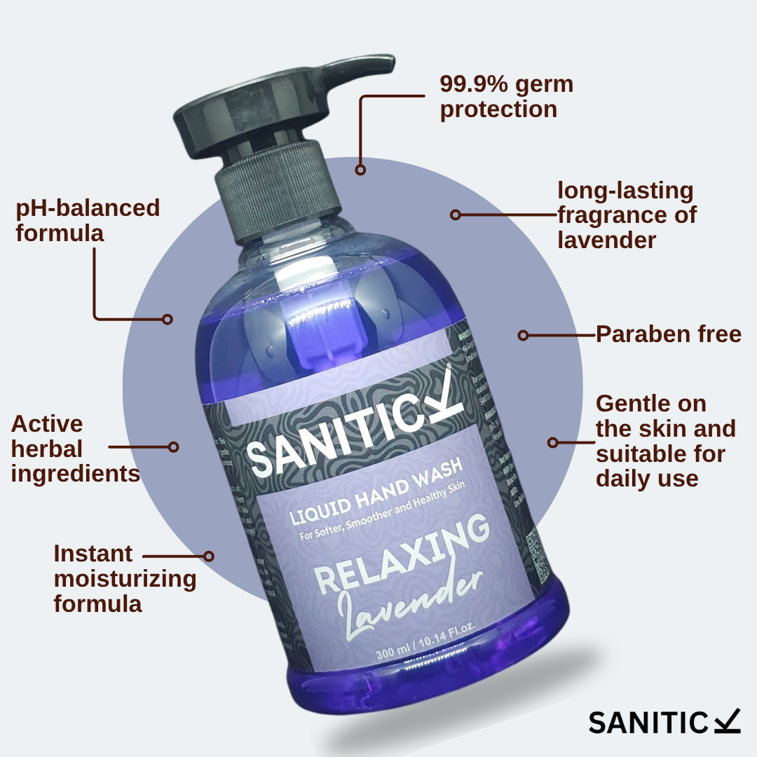 Relaxing Lavender & Calming Dusk | 600ml (Combo Pack of 2x300ml)