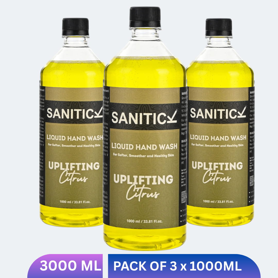 Uplifting Citrus | 3 Litres (Pack of 3x1 Litre)