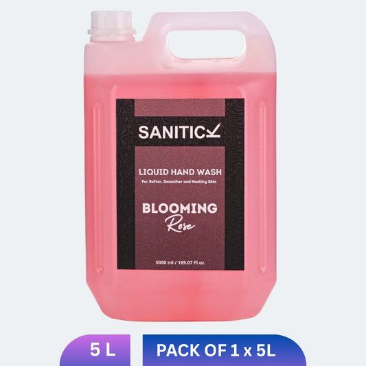 Blooming Rose| Germ Protection & Soft on Hands - 5 Litres