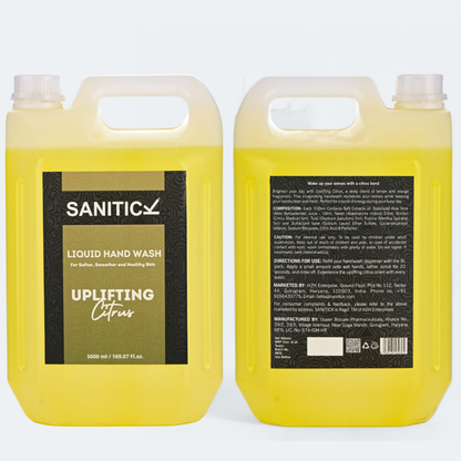 Uplifting Citrus & Blooming Rose | 10 Litre (Combo Pack of 2x5 Litre)