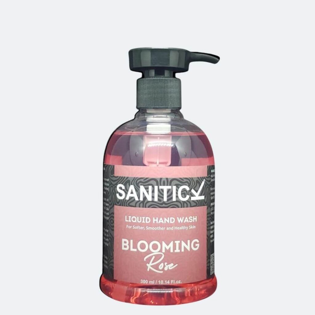 Sanitick Liquid Handwash | Blooming Rose -300 ml