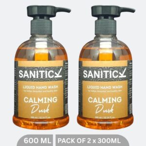 Sanitick Liquid Handwash | Calming Dusk | 600ml (Pack of 2x300ml)