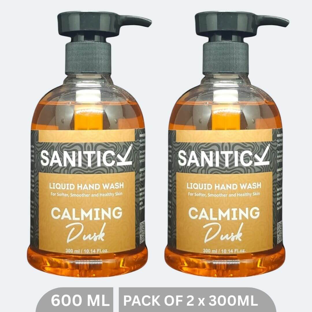 Sanitick Liquid Handwash | Calming Dusk | 600ml (Pack of 2x300ml)