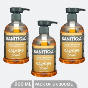 Sanitick Liquid Handwash | Calming Dusk | 900ml (Pack of 3x300ml)