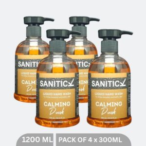 Sanitick Liquid Handwash | Calming Dusk | 1200ml (Pack of 4x300ml)
