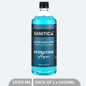 Sanitick Liquid Handwash Refill Pack | Hydrating Aqua-1 Litre