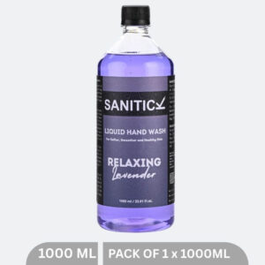 Sanitick Liquid Handwash Refill Pack | Relaxing Lavender-1 Litre