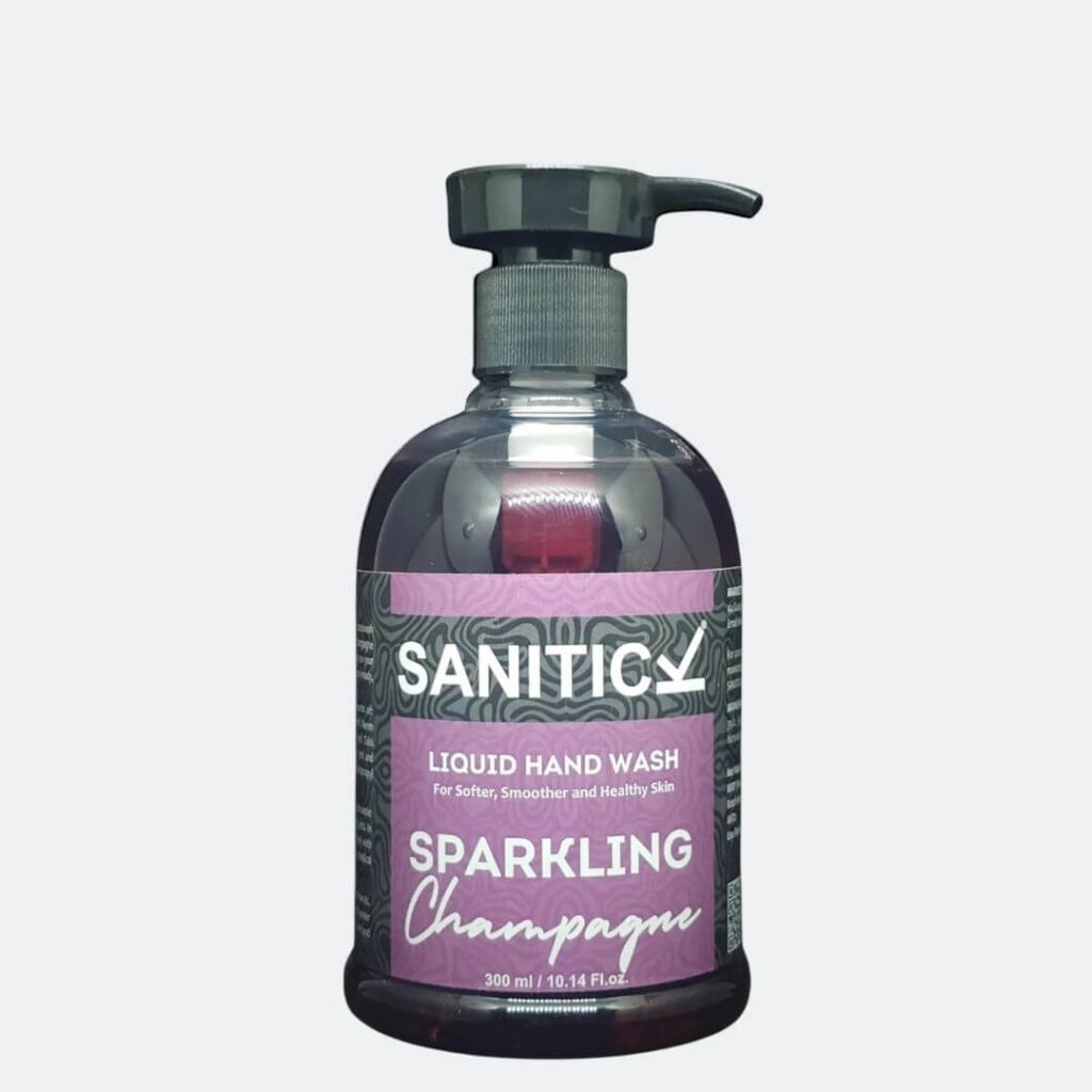 Sanitick Liquid Handwash | Sparkling Champagne-300 ml